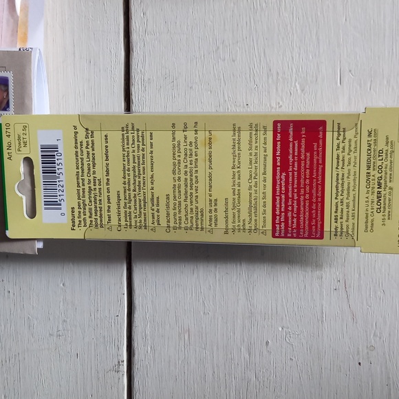 Chaco Blue liner style marker - Picture 2 of 2